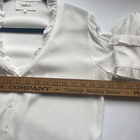 ba&sh Unity Puff-Sleeve Blouse  - Picture 9 of 9